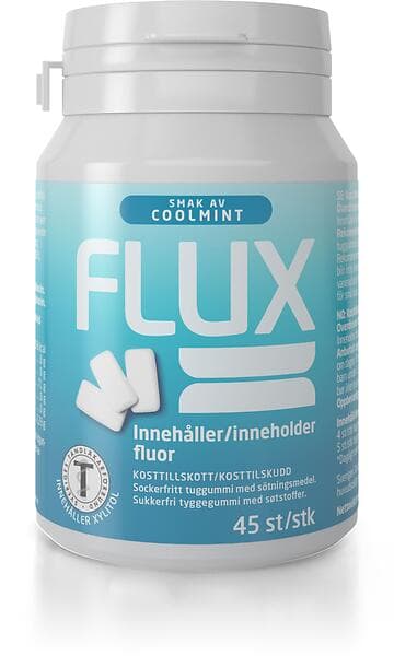 Flux Tuggummi Coolmint 45st