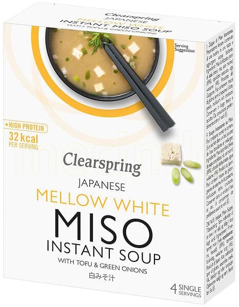 Clearspring Misosoppa Mellow White Med Tofu 40g