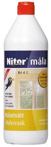 Nitor Målartvätt Refill 1L