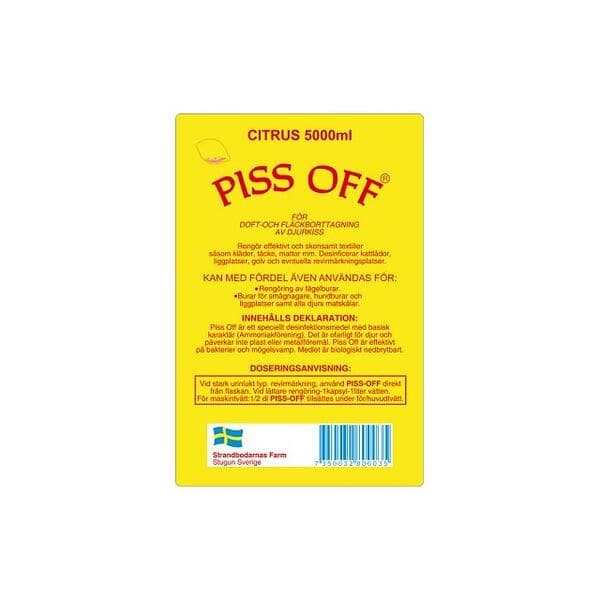 Piss Off Citrus Dunk 5L