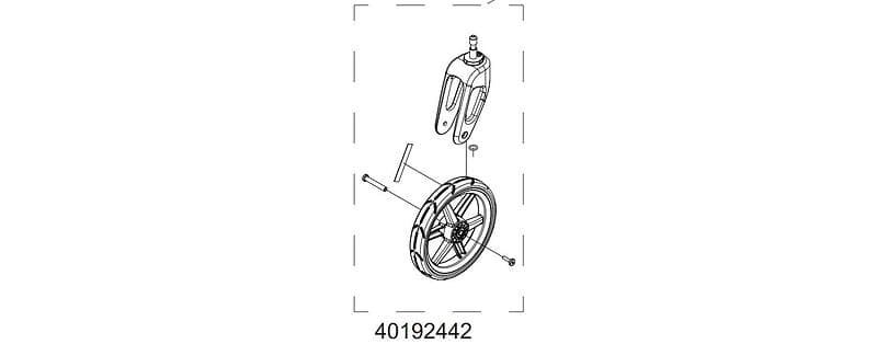 Thule Chariot Trillehjul 1st