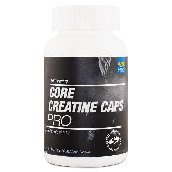 Svenskt Kosttillskott Core Creatine Caps Pro 120 Kapslar