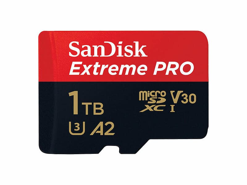 SanDisk Extreme Pro microSDXC Class 10 UHS-I U3 V30 A2 200/140MB/s 1TB