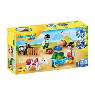 Playmobil 1.2.3 71158 Fun on the Farm