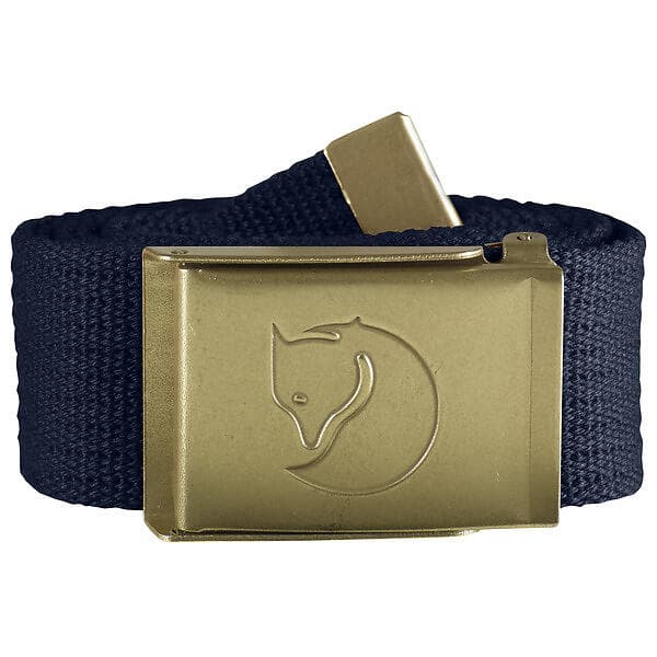 Fjällräven Canvas Brass Belt (Unisex)