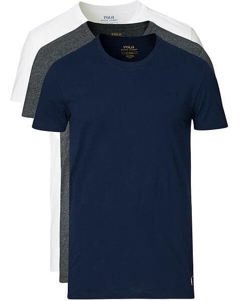 Ralph Lauren Lauren Cotton Crew Neck T-shirt 3-Pack (Herr)