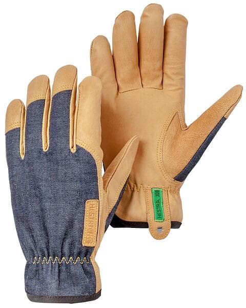 HestraJob Kobolt Denim Gloves