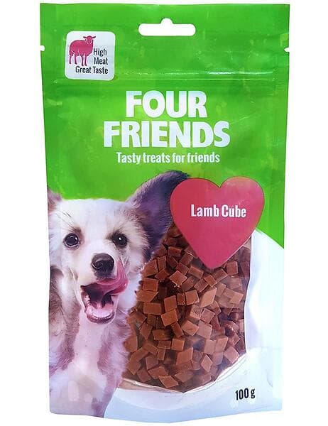 Four Friends Dog Lamb Cube 400g