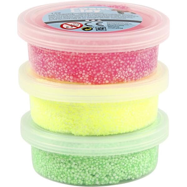 Foam Clay Modellera Neon 3x14g