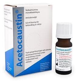 Acetocaustin Vårtmedel 0.5ml