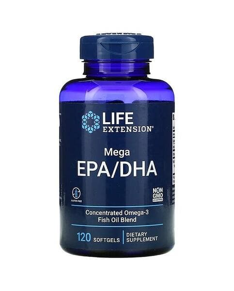 Life Extension Mega EPA/DHA 120 Kapslar