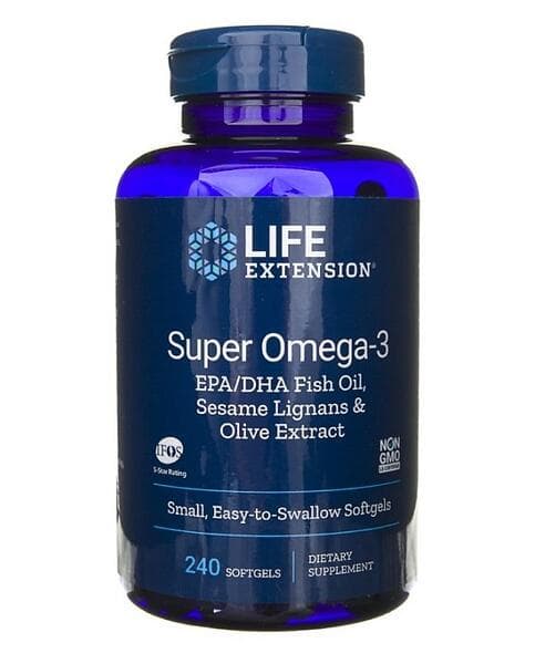 Life Extension Super Omega-3 EPA/DHA 240 Kapslar
