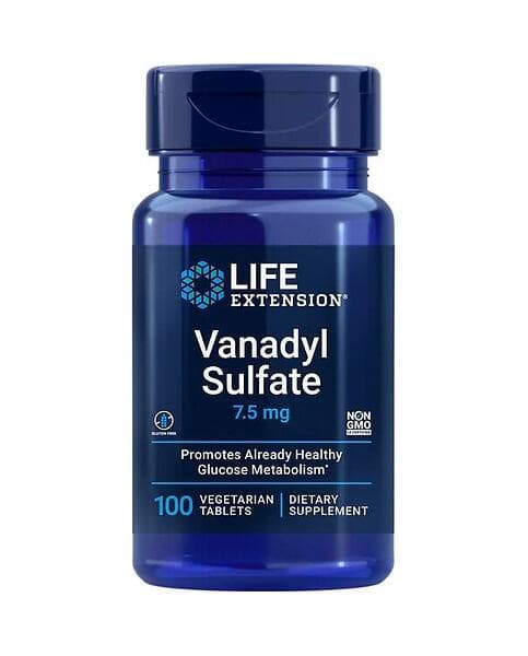 Life Extension Vanadyl Sulfate 7,5mg 100 Tabletter
