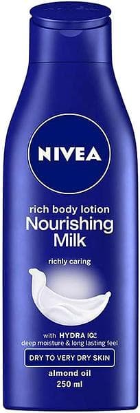 Nivea Rich Nourishing Milk Moisturiser Body Lotion 250ml