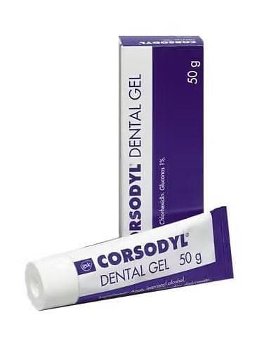 Corsodyl Munhålegel 1% 50g