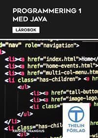 Programmering 1 Med Java Lärobok