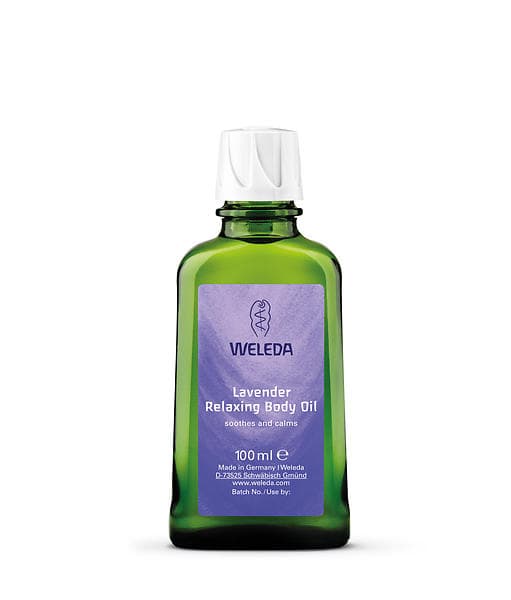 Weleda Lavender Relaxing Body Oil 100 ml 4001638099943