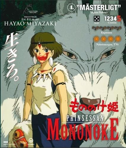 Prinsessan Mononoke (Blu-ray)