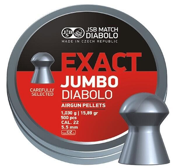 JSB Match Diabolo Exact Jumbo 5,5mm 500-pack