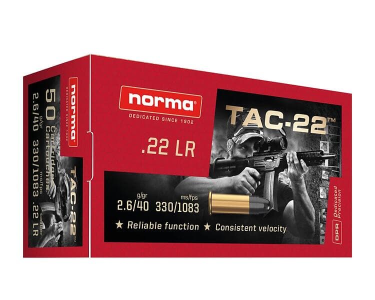 Norma TAC .22LR 22lr 50-p