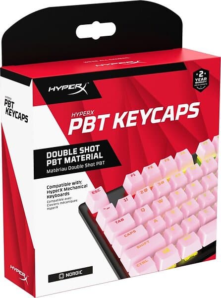 HyperX PBT Keycaps (Nordisk)