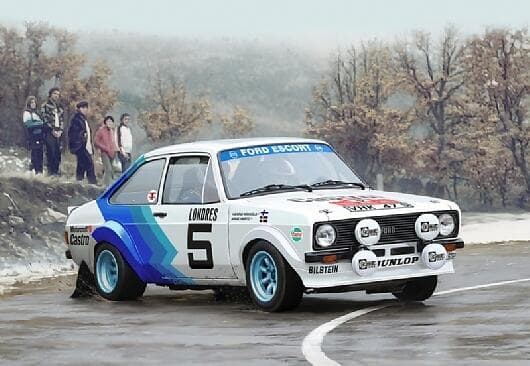 Italeri Ford Escort Mk.II 1:24