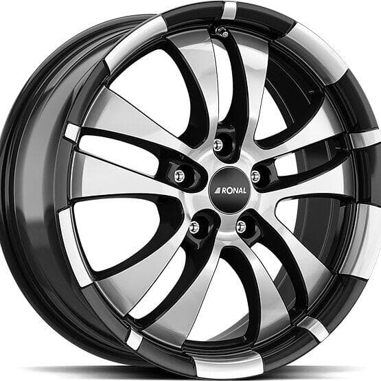 Ronal R59 Jet Black Front Cut 7,5X18 5/100 ET45 CB68