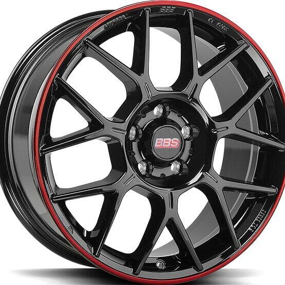 BBS XR Black Red 8X18 5/100 ET36 CB70