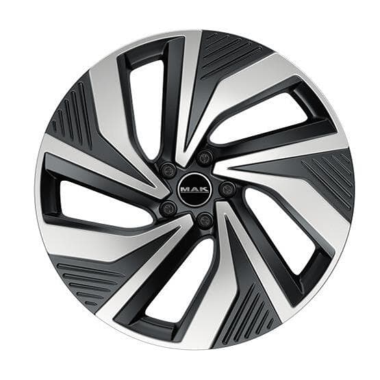 MAK Wheels MAK Black / Polished 7,5X20 5/112 ET44 CB57,1