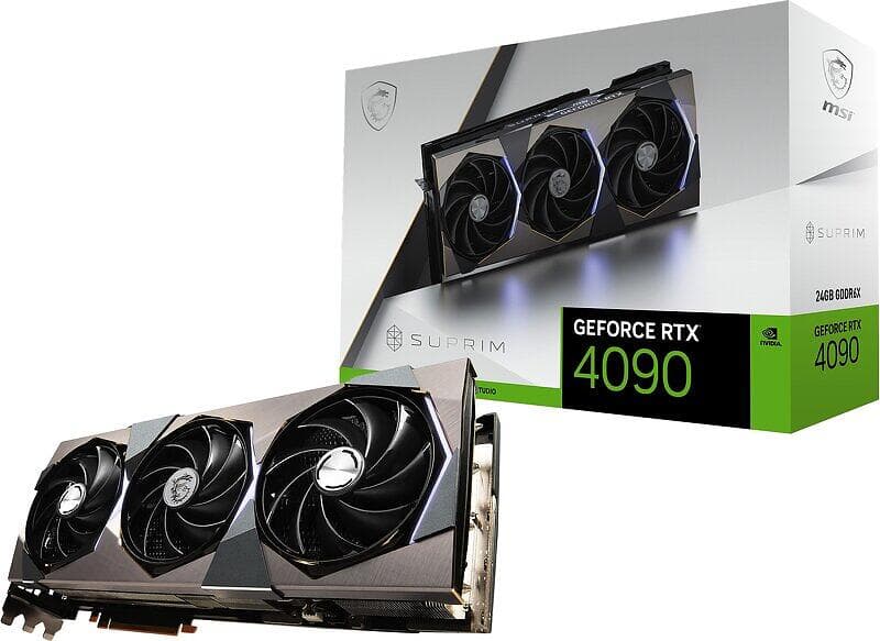 MSI GeForce RTX 4090 SUPRIM X HDMI 3xDP 24GB