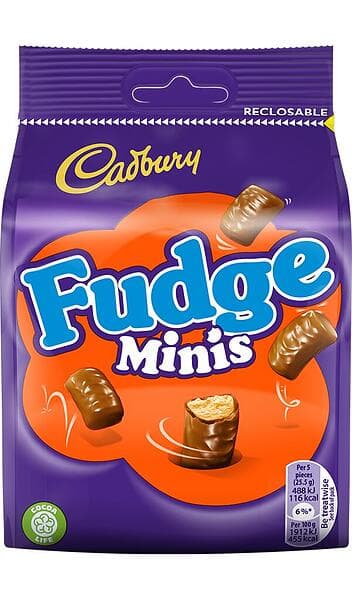 Cadbury Fudge Minis 120g