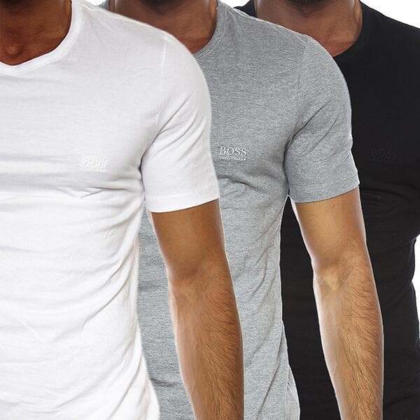 Hugo Boss Classic Crew Neck T-shirt (Herr) 3-pack