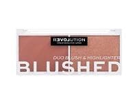 Revolution Relove Blushed Blush & Highlighter Duo 5,8g