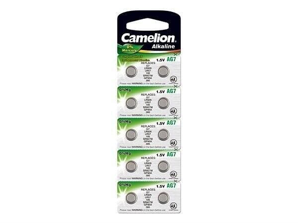 Camelion AG7 / 395 / 399 / LR927 Knappcellsbatteri 10-pack