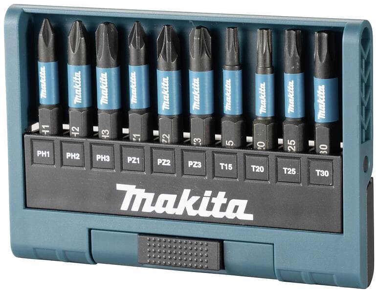 Makita E-12011 Bitsats Impact Black 10-delar 50mm
