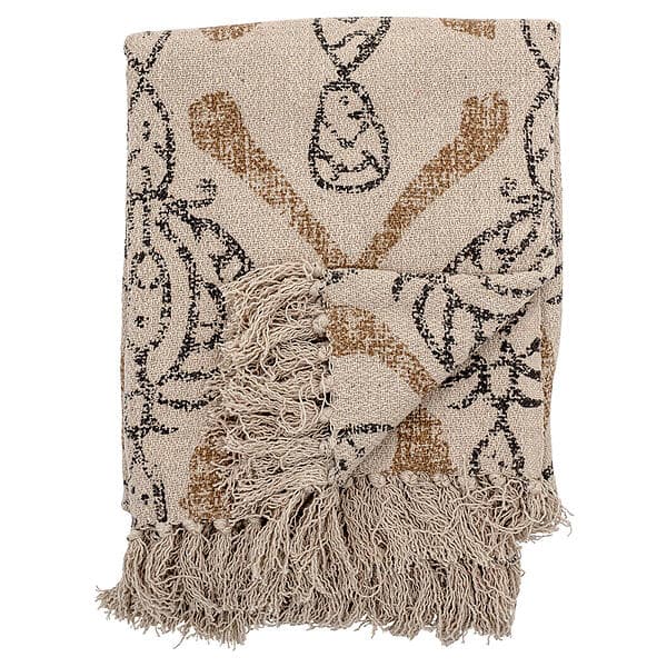 Bloomingville Freddy Pläd Beige (130x160cm)