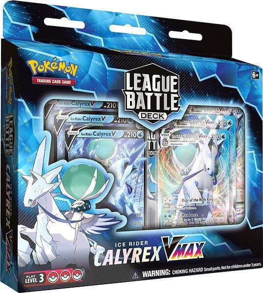 Pokémon TCG Sword & Shield: League Battle Deck Calyrex VMax Ice Rider