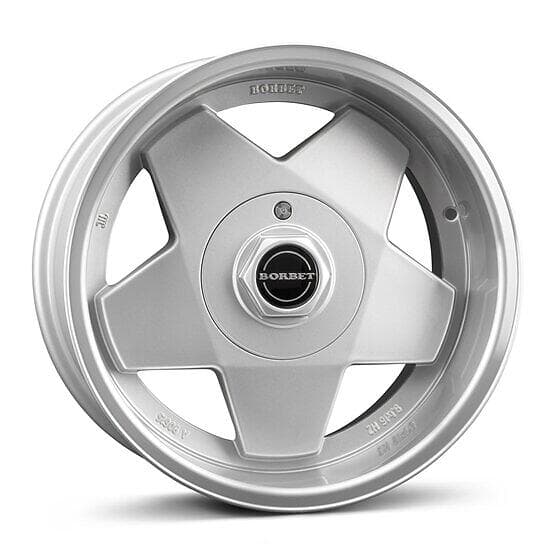 Borbet A Silver Polished 7X15 4/108 ET35 CB63,4