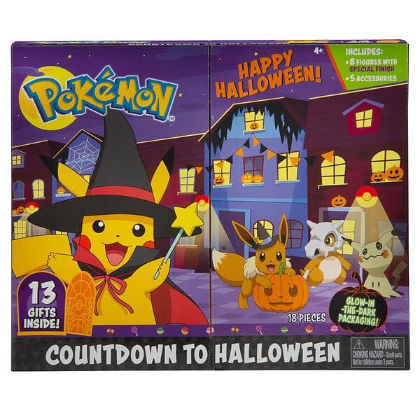 Pokémon Countdown Halloween Calendar 2021