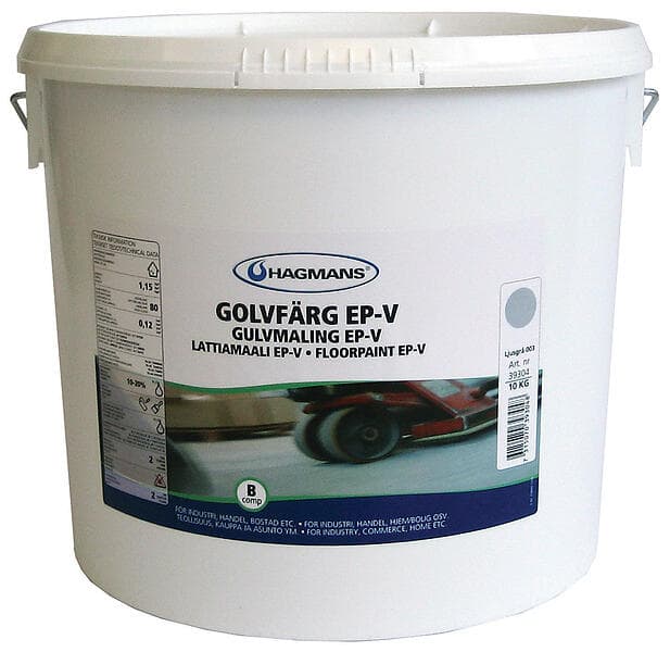 Hagmans Golvfärg Ep-V 5003 Ljusgrå 10kg