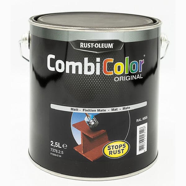 Rust-Oleum Combicolor SL RAL 9005 Mattsvart 750ml