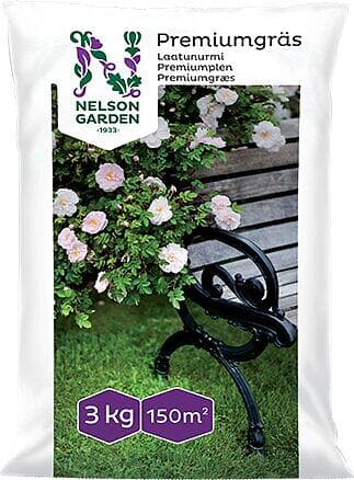 Nelson Garden Premiumgräs Gräsfrö Premium Frö 3kg