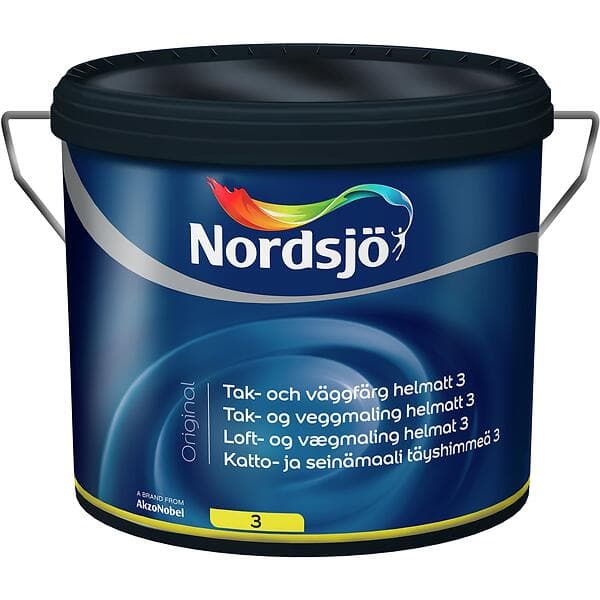 Nordsjö Tak&väggfärg Original Helmatt 3 BW Inomhus 2,5L