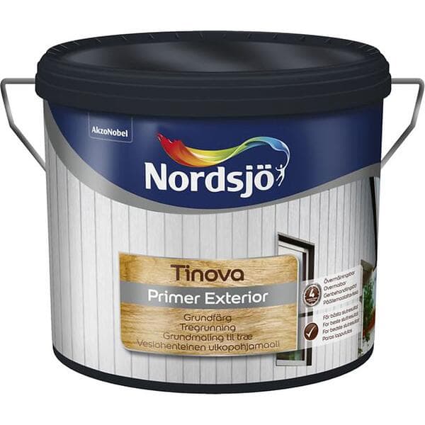 Nordsjö Trägrundfärg Tinova Primer Exterior 5L