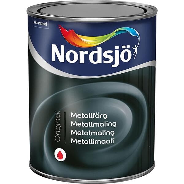 Nordsjö Metallfärg Original Svart 2,5L