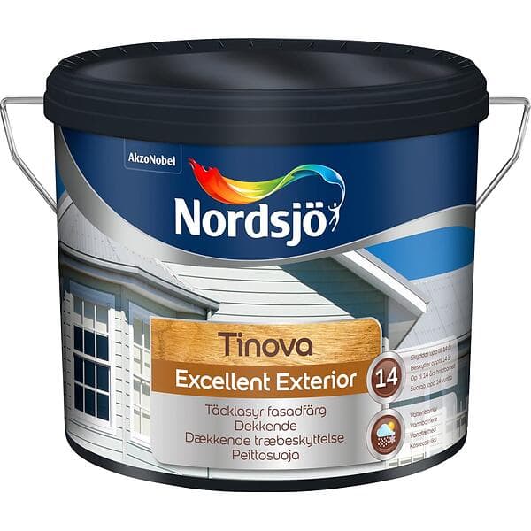 Nordsjö Träfasadfärg Tinova Excellence BC Utomhus 9,4L