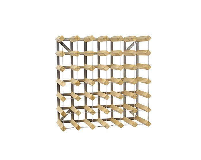 Traditional Wine Racks Vinställ 42 Flaskors Light Oak