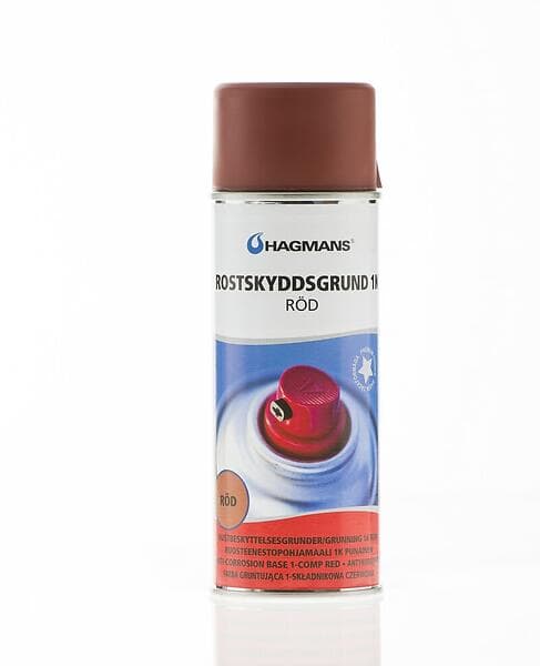 Hagmans Rostskyddsgrund 1-k Röd 400ml