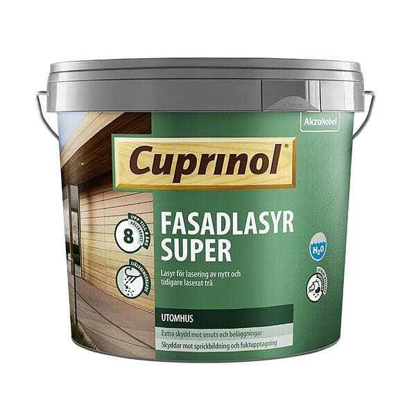 Cuprinol Fasadlasyr Super 261 Svart 5L