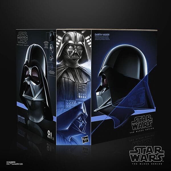 Hasbro Star Wars Black Series Darth Vader Premium Electronic Helmet (2022)